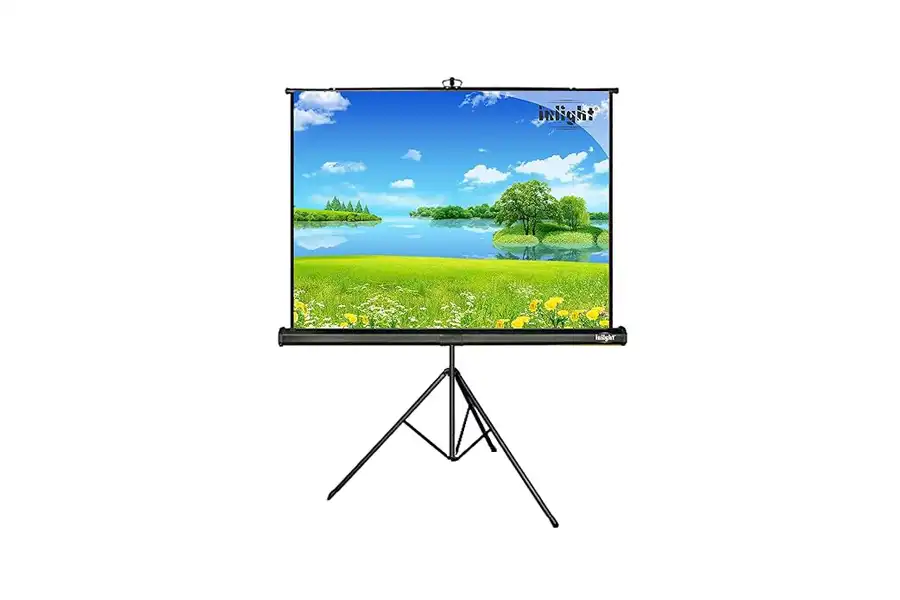 Projector Screen Hire - Portable Tripod Projector