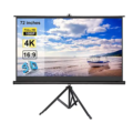HD Portable 72 inches 16:9 Tripod Projection Screen