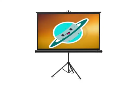 8 ft Projection Screen w/ Dress Kit Rental