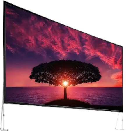 15'H x 45'W Projection Screen Rental
