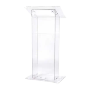 Clear Acrylic Plexi Podium Rental main