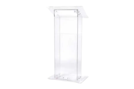 Clear Acrylic Plexi Podium Rental main