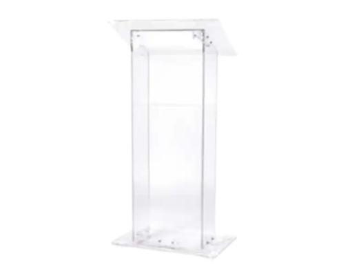 Clear Acrylic Plexi Podium Rental main