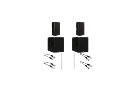 QSC K12 Speaker Package with Subwoofers