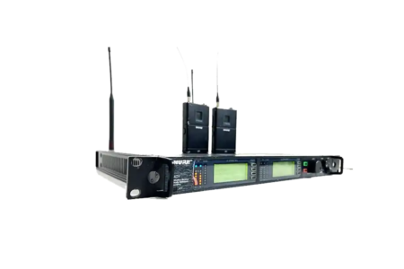 Shure UHF-R-UR4D-Receiver Mic Rental