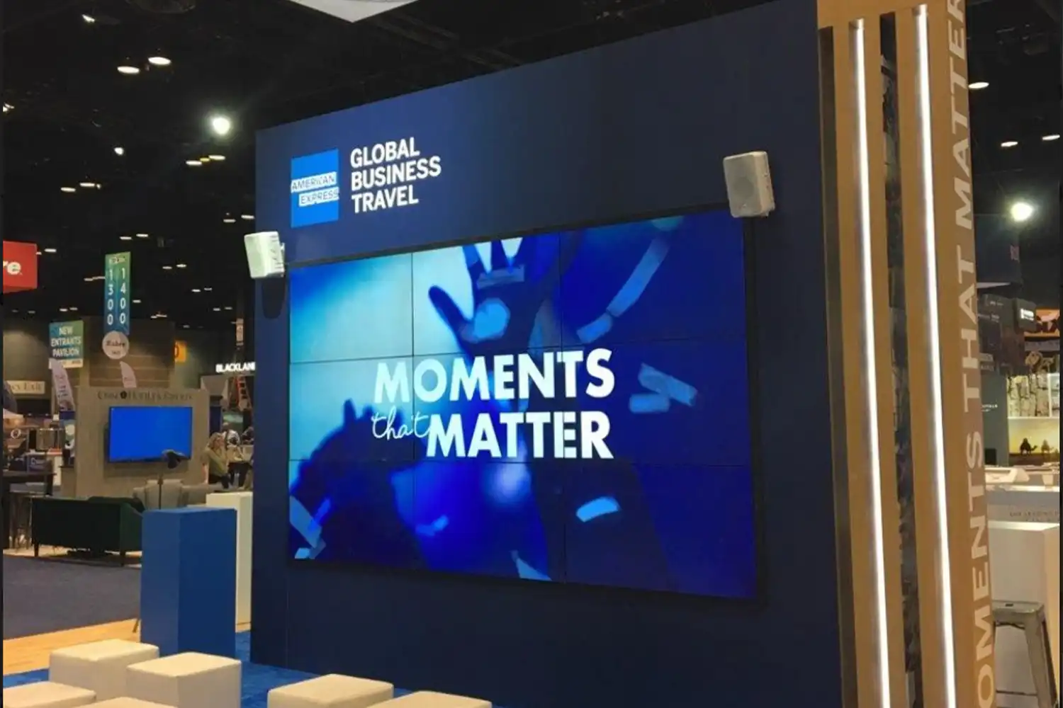 3x3 Seamless Video Wall for GBTA, Chicago, IL