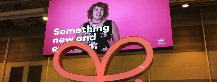 Truss Rigged 13x 7 LED Video Wall Rental for ASPS, New Orleans