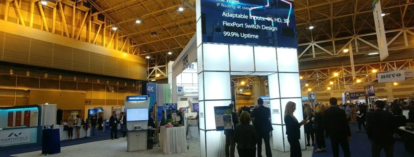 Truss Supported 8x4 LED Video Wall Rental at AORN, New Orleans, LA