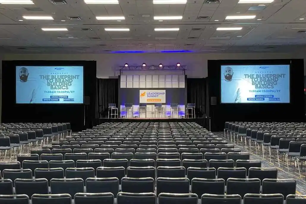 audio visual equipment rental services