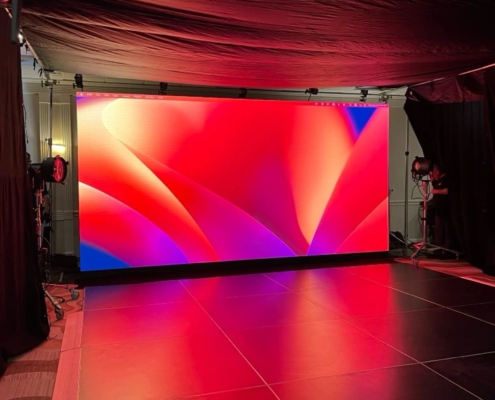 Ground Supported LED video wall, Audio Visual Equipment Rental Services