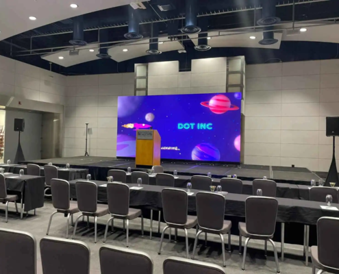 Video wall rental @ the Ronald Reagan Building, Washington, DC
