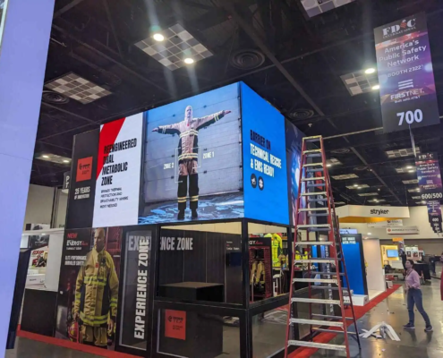 Video wall rental for FDIC 2024 @ the Indianapolis Convention Center