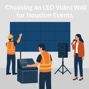 LED video wall installation at George R. Brown Convention Center in Houston