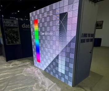 10x15 beMatrix 2.5mm LED Wall Structure Rental for conference backdrop