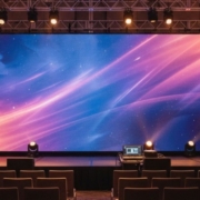 2.6mm indoor LED video wall on ground support in a Washington DC ballroom