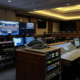 Secure AV setup with monitors and controlled audio for a government conference in Washington DC