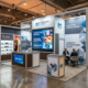 modular trade show booth setup adaptable for multiple events